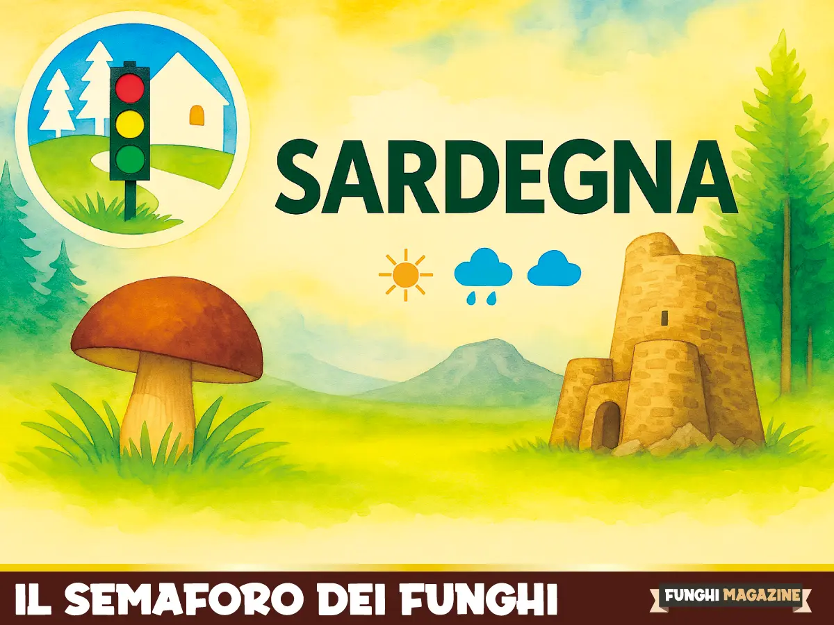 Sardegna semaforo dei funghi
